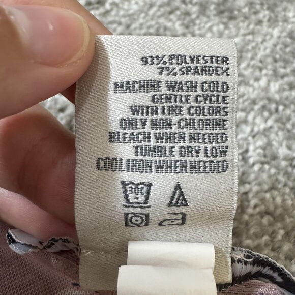 American Rag Cie Kimono Cardigan Womens XL Pink Floral Hi-Low Sheer Boho Hippie - Picture 7 of 10